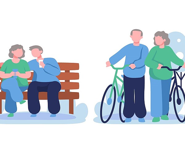 Heute leben Menschen im Durchschnitt bedeutend länger als noch vor 100 Jahren. Was brauchen sie, um gut zu altern? Bild: www.freepik.com