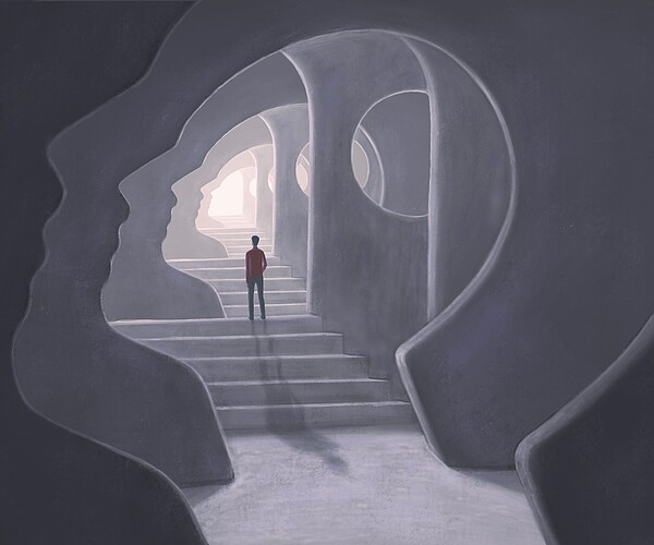 Qu’est-ce que la raison – et où commence la folie? Une question qui hante la philosophie occidentale depuis des siècles. Image: Adobe Stock / Jorm Sangsorn