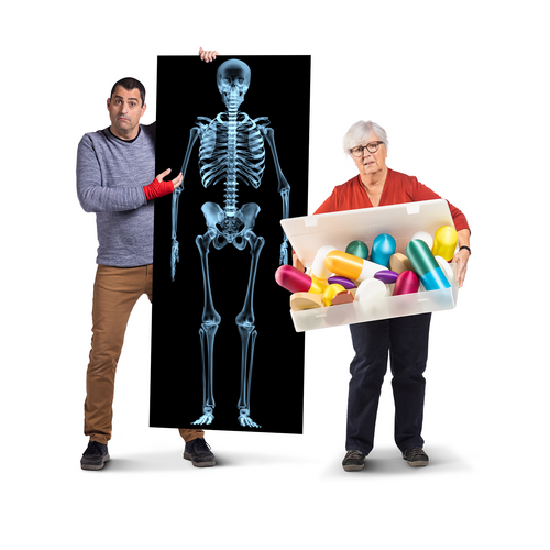 Braucht es die wiederholte Röntgenuntersuchung wirklich? Und ist die Gabe von Antibiotika nötig? Erfolgen Verordnungen nur dann, wenn tatsächlich Bedarf besteht, nützt dies sowohl den Betroffenen als auch dem Planeten. Bild: © by smarter medicine