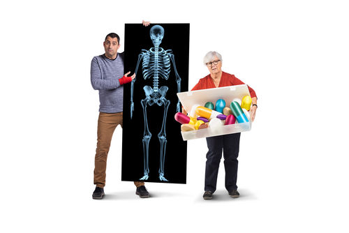 Braucht es die wiederholte Röntgenuntersuchung wirklich? Und ist die Gabe von Antibiotika nötig? Erfolgen Verordnungen nur dann, wenn tatsächlich Bedarf besteht, nützt dies sowohl den Betroffenen als auch dem Planeten. Bild: © by smarter medicine