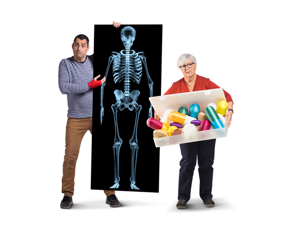 Braucht es die wiederholte Röntgenuntersuchung wirklich? Und ist die Gabe von Antibiotika nötig? Erfolgen Verordnungen nur dann, wenn tatsächlich Bedarf besteht, nützt dies sowohl den Betroffenen als auch dem Planeten. Bild: © by smarter medicine