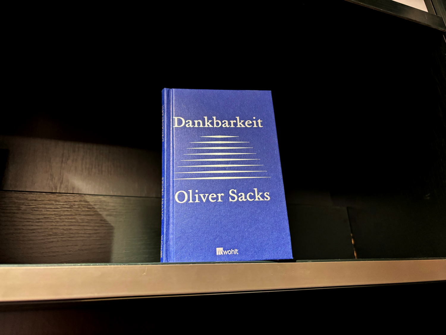 Oliver Sacks’ letztes Buch «Dankbarkeit» ist zwar dünn, jedoch voller Witz und Tiefe. Bild: zvg