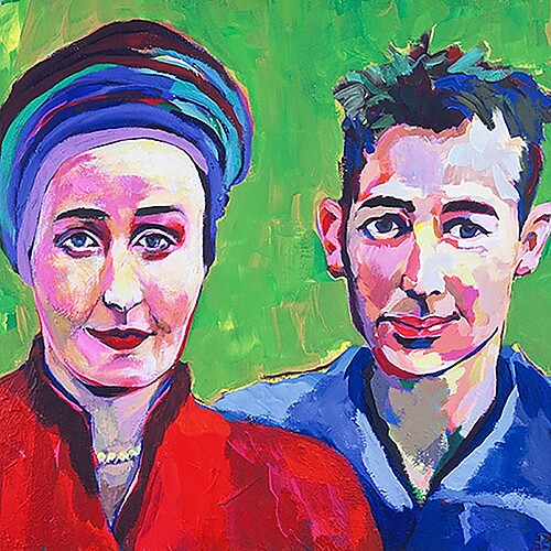 Gemeinsame Werte sind für eine Beziehung wichtiger als ähnliche Charaktereigenschaften. Bild: Barbara Egin, «Gerard und Bourke» (1999)