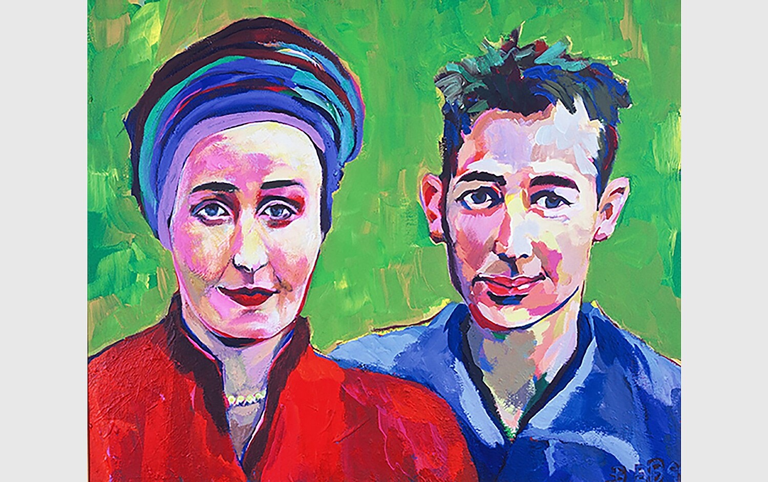 Gemeinsame Werte sind für eine Beziehung wichtiger als ähnliche Charaktereigenschaften. Bild: Barbara Egin, «Gerard und Bourke» (1999)