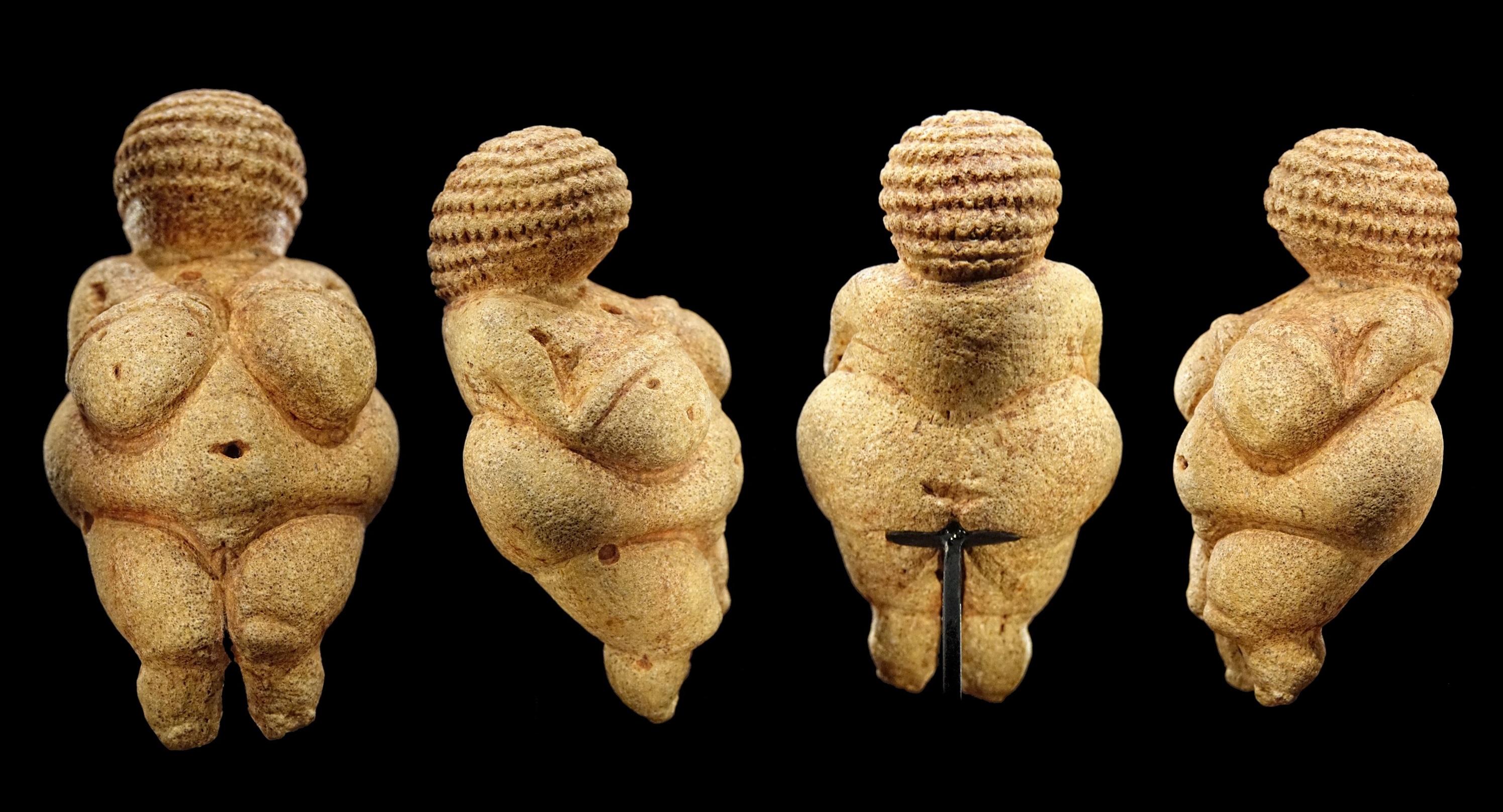La Vénus de Willendorf, symbole de fertilité, a été créée il y a près de 30 000 ans. Photo: Bjørn Christian Tørrissen, CC BY-SA 4.0, via Wikimedia Commons